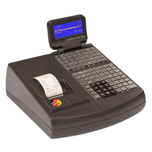 Registrační pokladna QMP 2164 2XRS/USB/OL/LCK černá