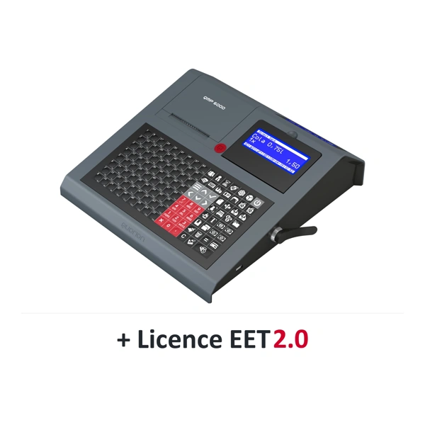 Registrační pokladna QMP 6264 + licence EET 2.0