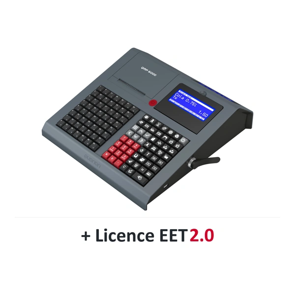 Registrační pokladna QMP 6544 + licence EET 2.0
