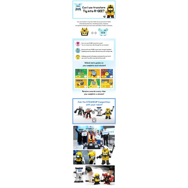 Robotická stavebnice Robotis Tig