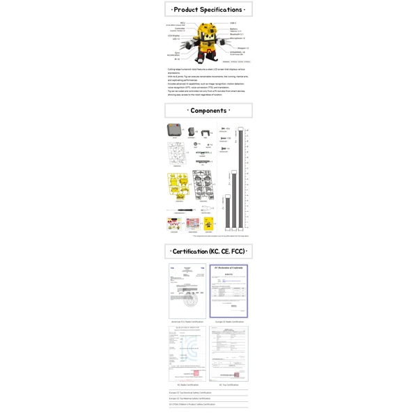 Robotická stavebnice Robotis Tig