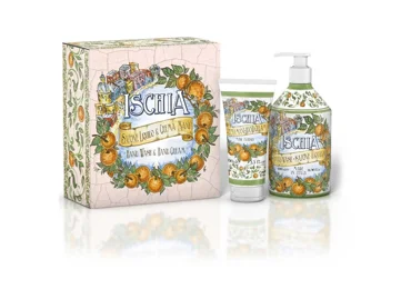Rudy Profumi Dárková sada ISCHIA na ruce - mýdlo 500 ml + krém 100 ml