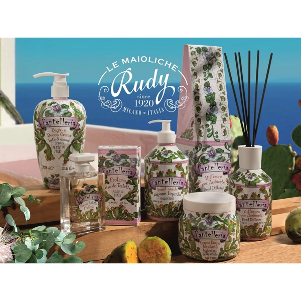 Rudy Profumi Dárková sada PANTELLERIA na ruce - mýdlo 500 ml + krém 100 ml