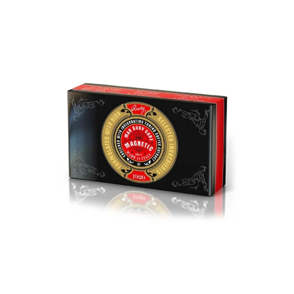 Rudy Profumi Dárková sada pro muže MAGNETIC - šampon a sprchový gel 100 ml + parfemovaný sprej na tělo 100 ml + balzám na obličej 100 ml
