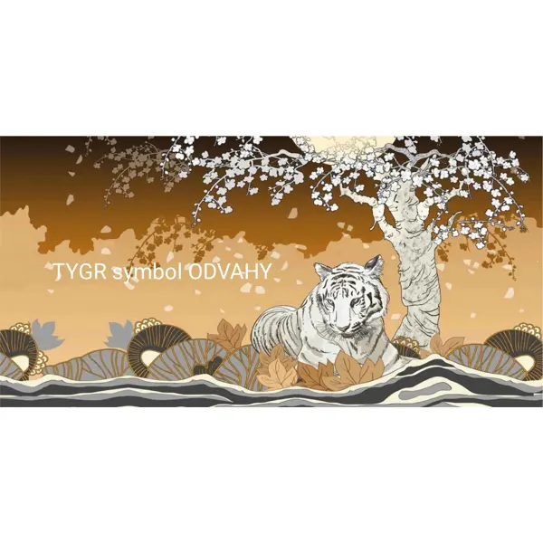 Rudy Profumi (Elite řada) Aroma difuzér s vůní The Tiger of Courage - 300 ml