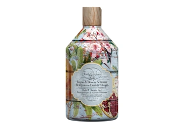 Rudy Profumi (Fruit&Juice) Sprchový gel a pěna do koupele s vůní Granátové jablko a třešňové květy - 500 ml