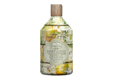 Rudy Profumi (Fruit&Juice) Sprchový gel a pěna do koupele s vůní Hruška a jasmín - 500 ml