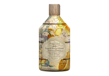 Rudy Profumi (Fruit&Juice) Sprchový gel a pěna do koupele s vůní Pomeranč a zázvor - 500 ml