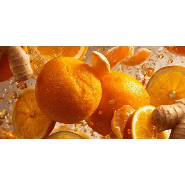 Rudy Profumi (Fruit&Juice) Sprchový gel a pěna do koupele s vůní Pomeranč a zázvor - 500 ml