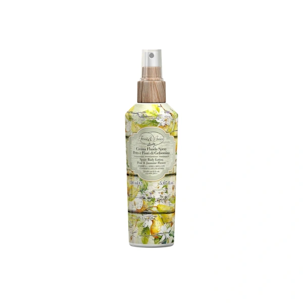 Rudy Profumi (Fruit&Juice) Tělový krém ve spreji s vůní Hruška a jasmín - 150 ml