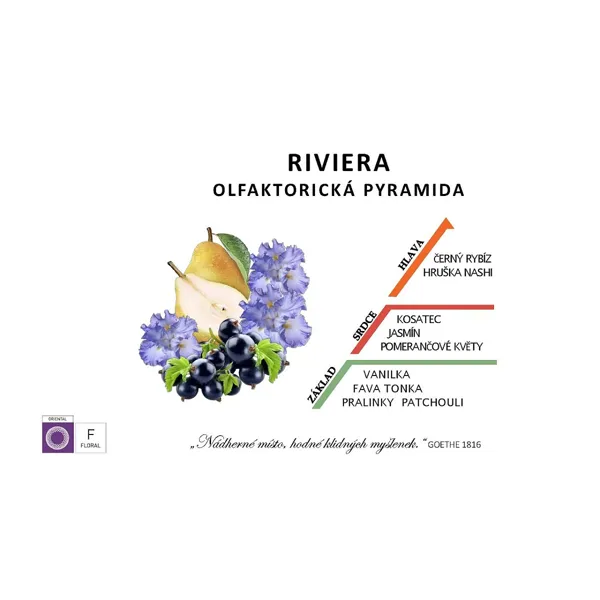 Rudy Profumi Hygienický sprej na ruce s vůní RIVIERA - 50 ml