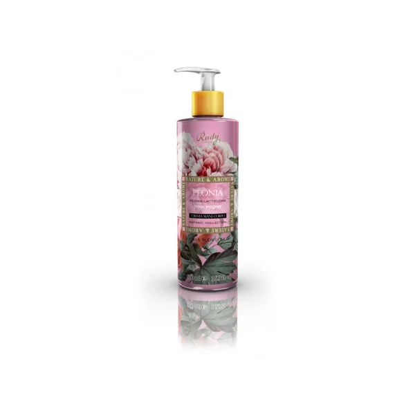 Rudy Profumi Krém na ruce a tělo s vůní PINK PEONY - 500 ml