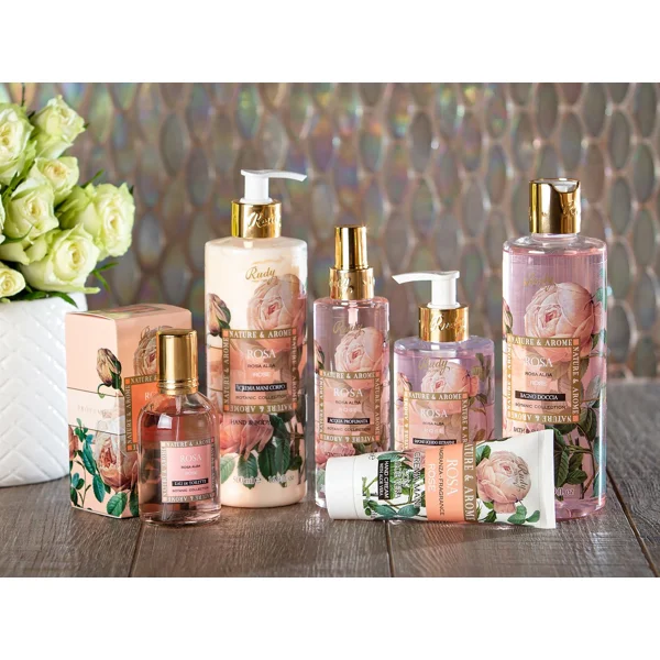 Rudy Profumi Krém na ruce s Aloe Vera s vůní ROSE - 100 ml