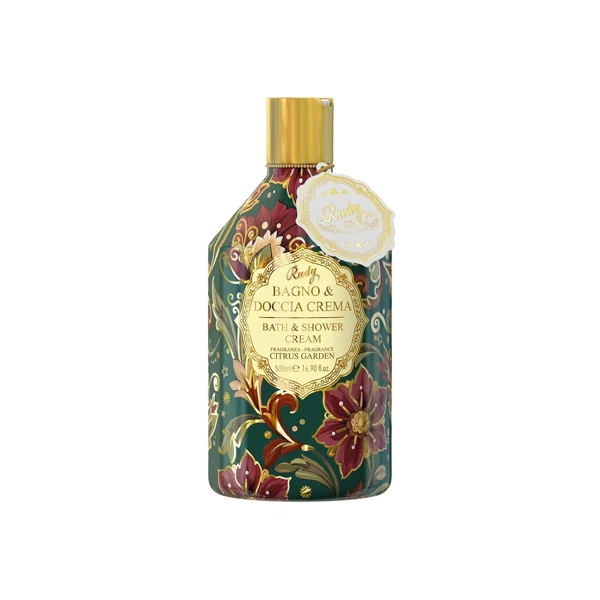 Rudy Profumi Krémová pěna do kopele a sprchy s vůní Luxury Citrus Garden - 500 ml