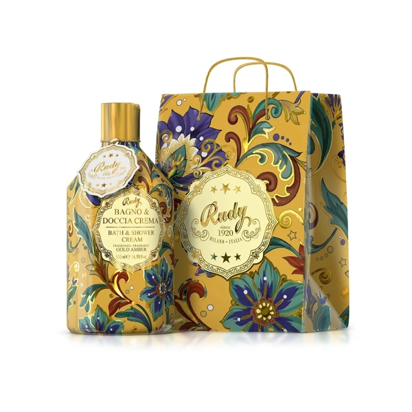 Rudy Profumi Krémová pěna do kopele a sprchy s vůní Luxury Gold Amber - 500 ml