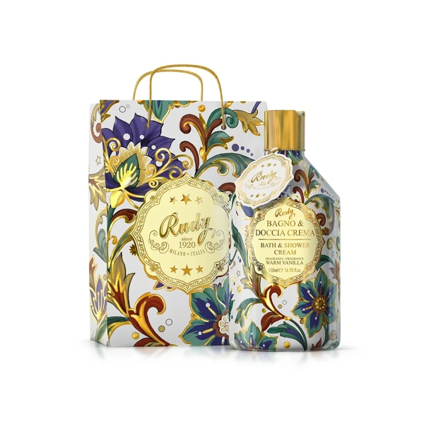 Rudy Profumi Krémová pěna do kopele a sprchy s vůní Luxury Warm Vanilla - 500 ml