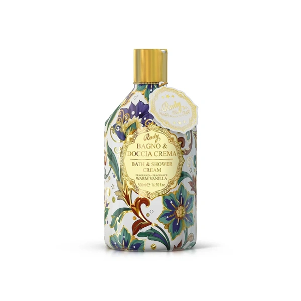 Rudy Profumi Krémová pěna do kopele a sprchy s vůní Luxury Warm Vanilla - 500 ml