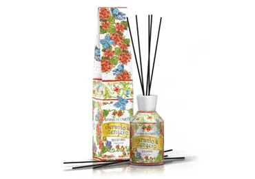 Rudy Profumi (Le Maioliche) Aroma difuzér s vůní GERANIUM & GINGER - 250 ml