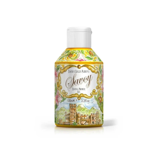 Rudy Profumi Le Maioliche Krémový sprchový gel a pěna do koupele s vůní SAVOY - 100 ml