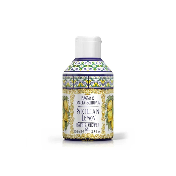 Rudy Profumi Le Maioliche Krémový sprchový gel a pěna do koupele s vůní SICILIAN LEMON - 100 ml