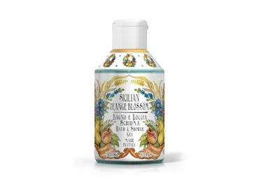 Rudy Profumi Le Maioliche Krémový sprchový gel a pěna do koupele s vůní SICILIAN ORANGE BLOSSOM - 100 ml