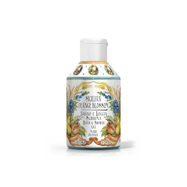 Rudy Profumi Le Maioliche Krémový sprchový gel a pěna do koupele s vůní SICILIAN ORANGE BLOSSOM - 100 ml