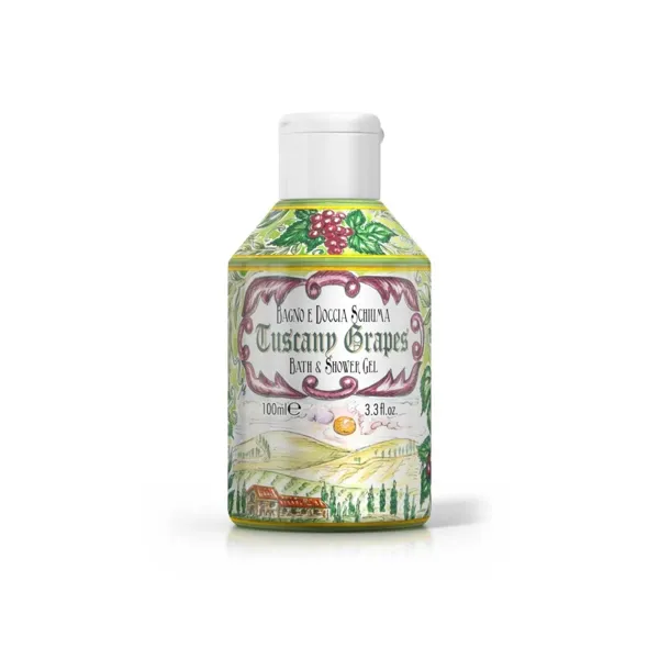 Rudy Profumi Le Maioliche Krémový sprchový gel a pěna do koupele s vůní TUSCANY GRAPES - 100 ml