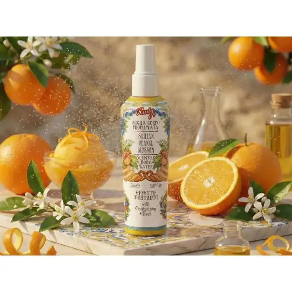 Rudy Profumi (Le Maioliche) Parfémovaný sprej na tělo s vůní SICILIAN ORANGE BLOSSOM - 150 ml