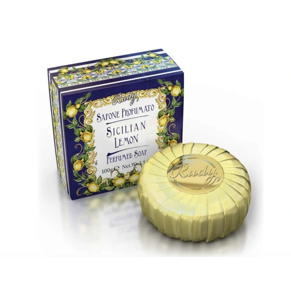 Rudy Profumi Le Maioliche Tuhé mýdlo na ruce s vůní SICILIAN LEMON - 100 g