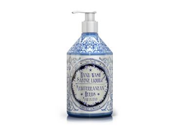Rudy Profumi Luxusní extra jemné tekuté mýdlo na ruce s vůní MEDITERRANEAN HERBS - 500 ml