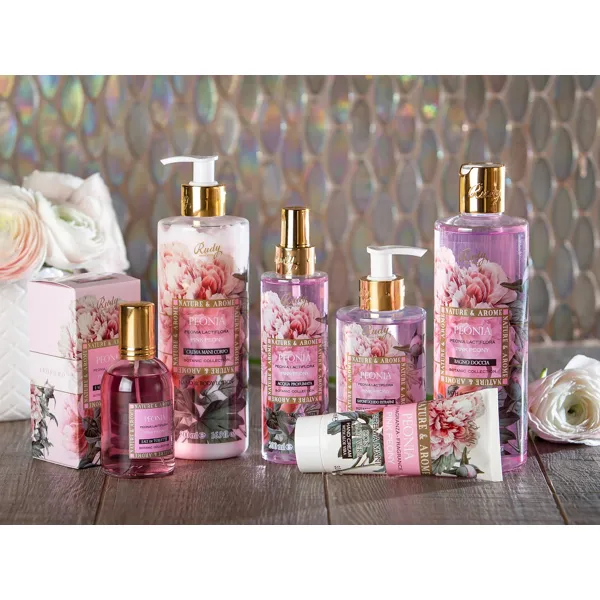 Rudy Profumi Luxusní extra jemné tekuté mýdlo na ruce s vůní PINK PEONY - 300 ml