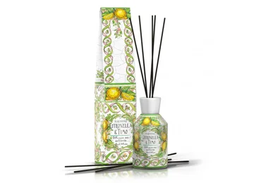 Rudy Profumi MAIOLICHE Aroma difuzér s vůní LEMONGRASS & THYME - 250 ml