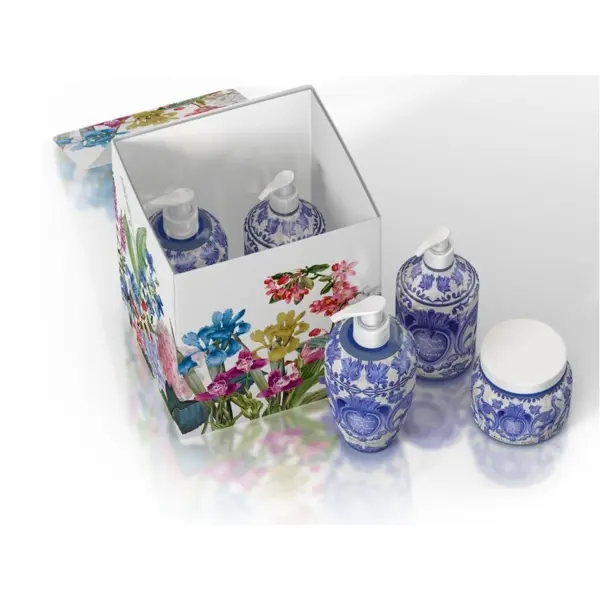 Rudy Profumi MAIOLICHE Dárková sada KIT BODY CARE Art Edition s vůní FIRENZE - sprchový gel + tekuté mýdlo + krém na tělo