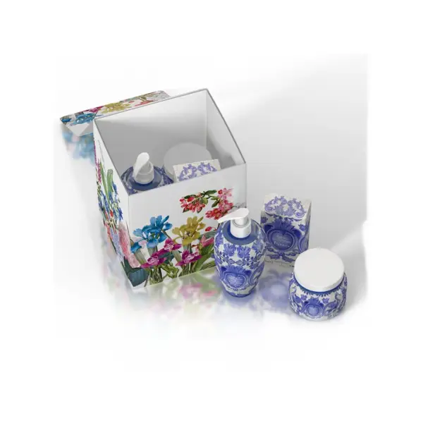 Rudy Profumi MAIOLICHE Dárková sada KIT FRAGRANCE Art Edition s vůní FIRENZE - sprchový gel + toaletní voda + krém na tělo