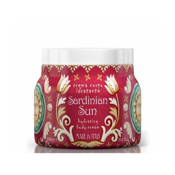 Rudy Profumi MAIOLICHE Hydratační tělový krém s vůní SARDINIAN SUN - 450 ml