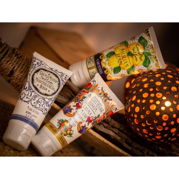 Rudy Profumi MAIOLICHE Krém na ruce s vůní MEDITERRANEAN HERBS - 100 ml