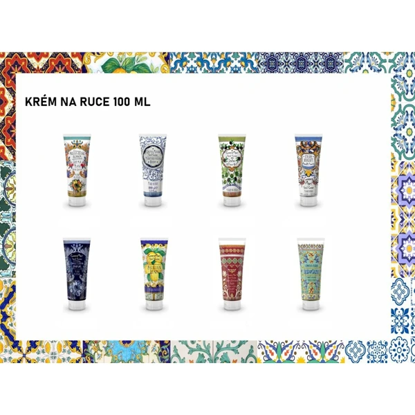 Rudy Profumi MAIOLICHE Krém na ruce s vůní SICILIAN LEMON - 100 ml