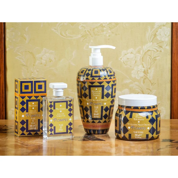 Rudy Profumi MAIOLICHE Krémový sprchový gel a pěna do koupele s vůní POMPEI - 700 ml
