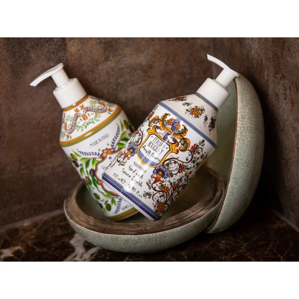 Rudy Profumi MAIOLICHE Luxusní extra jemné tekuté mýdlo na ruce s vůní AMALFI PEONY - 500 ml