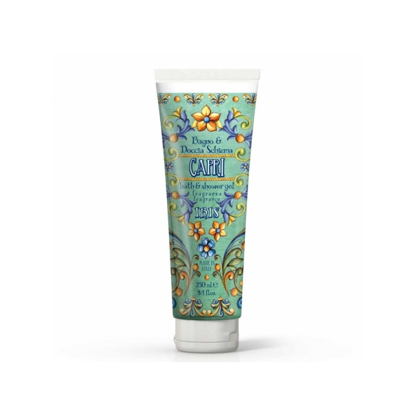 Rudy Profumi MAIOLICHE Sprchový gel a pěna do koupele s vůní IRIS OF CAPRI - 250 ml