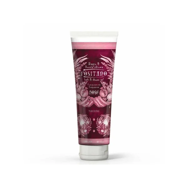 Rudy Profumi MAIOLICHE Sprchový gel a pěna do koupele s vůní POSITANO ROSE - 250 ml