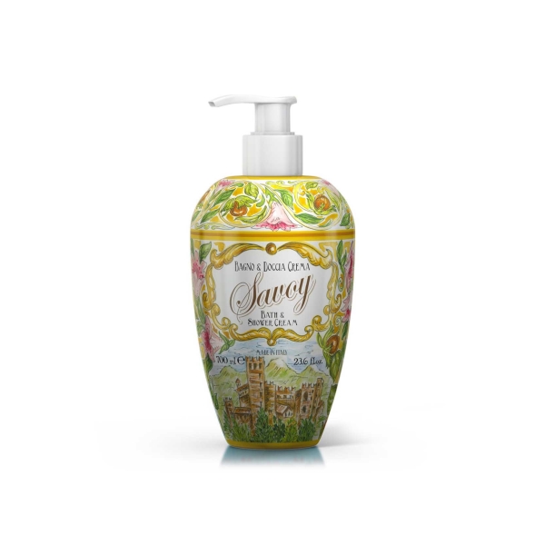 Rudy Profumi MAIOLICHE Sprchový gel a pěna do koupele s vůní SAVOY - 700 ml