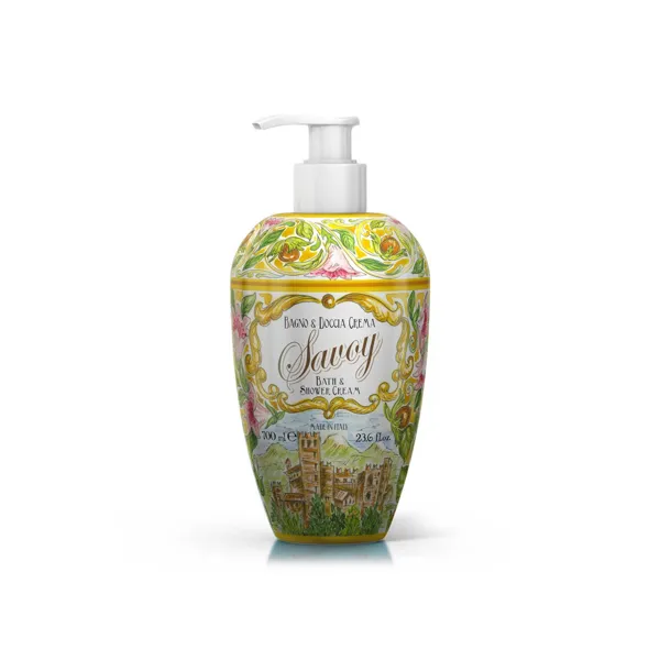 Rudy Profumi MAIOLICHE Sprchový gel a pěna do koupele s vůní SAVOY - 700 ml