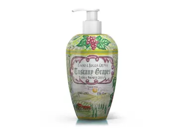 Rudy Profumi MAIOLICHE Sprchový gel a pěna do koupele s vůní TUSCANY GRAPES - 700 ml
