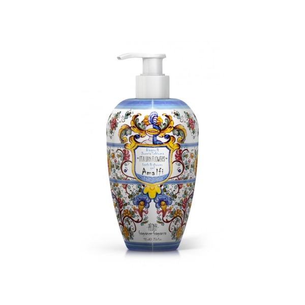 Rudy Profumi MAIOLICHE Sprchový gel/pěna s vůní AMALFI PEONY - 700 ml