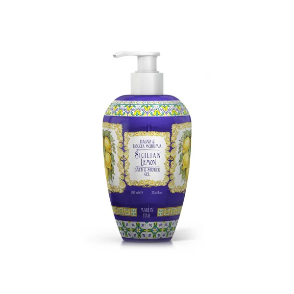 Rudy Profumi MAIOLICHE Sprchový gel/pěna s vůní SICILIAN LEMON - 700 ml