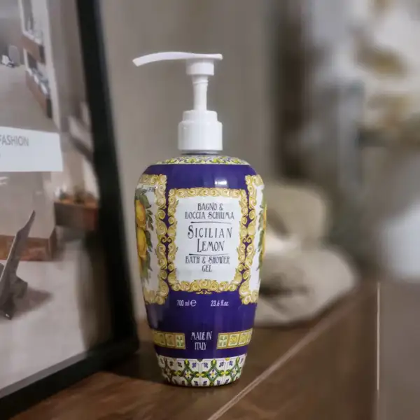 Rudy Profumi MAIOLICHE Sprchový gel/pěna s vůní SICILIAN LEMON - 700 ml