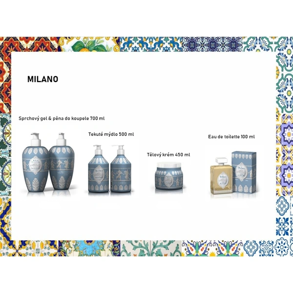 Rudy Profumi MAIOLICHE Tekuté mýdlo na ruce s vůní MILANO - 500 ml