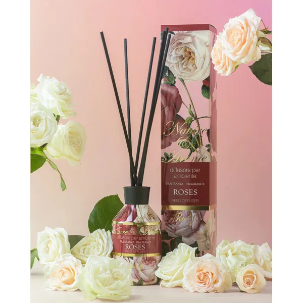Rudy Profumi (Nature&Arome) Aroma difuzér s vůní ROSES - 250 ml