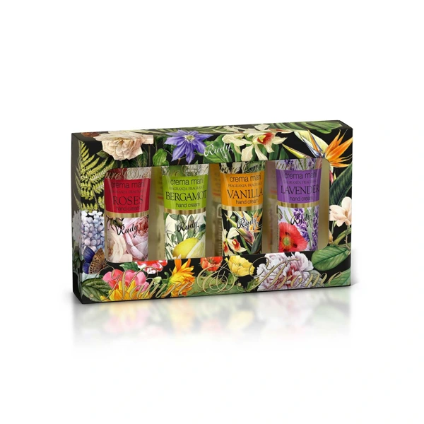 Rudy Profumi (Nature&Arome) Dárková sada 4 krémů na ruce - 4x 30 ml
